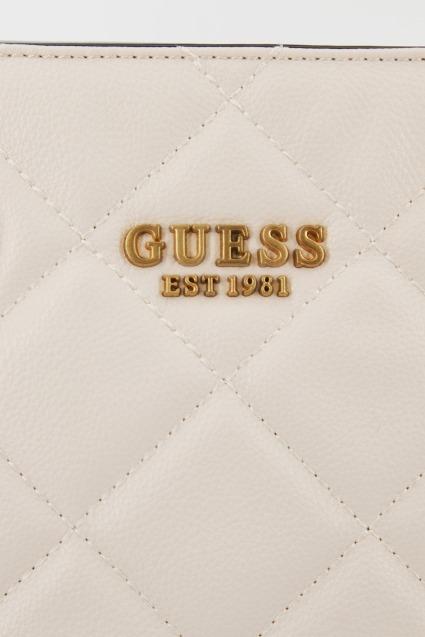 GUESS SILVANA TOTE en color BEIS (4)