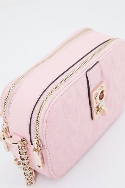 GUESS HWQG REGILLA CAMARA BAG en color ROSA (3)