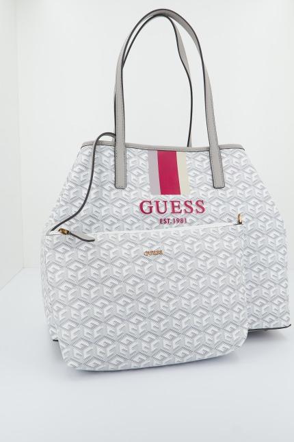 GUESS VIKKY LARGE TOTE en color BLANCO (4)
