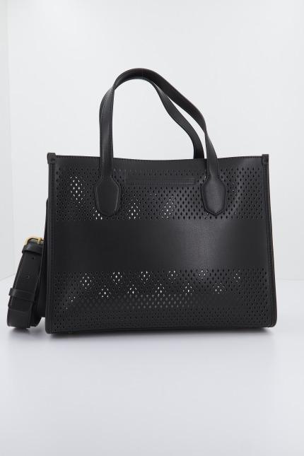 GUESS HWWH KATEY PERF SMALL TOTE en color NEGRO (3)