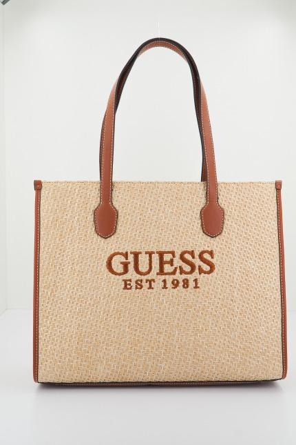 GUESS SILVANA GIRLFRIEND TOT en color MARRON CLARO (1)