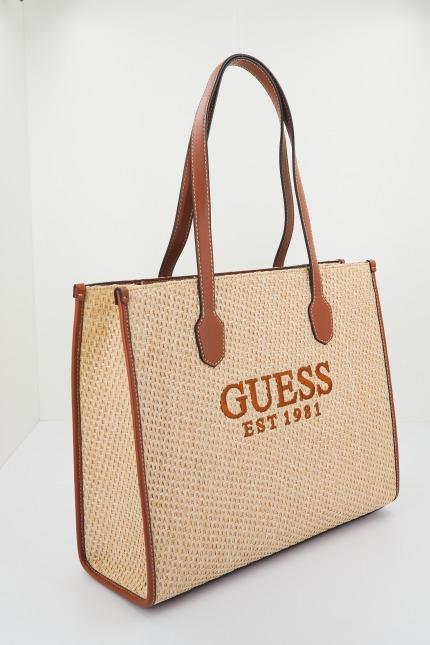 GUESS SILVANA GIRLFRIEND TOT en color MARRON CLARO (2)