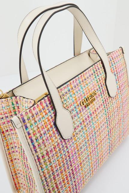 GUESS HWWX SILVANA TOTE en color MULTICOLOR (3)