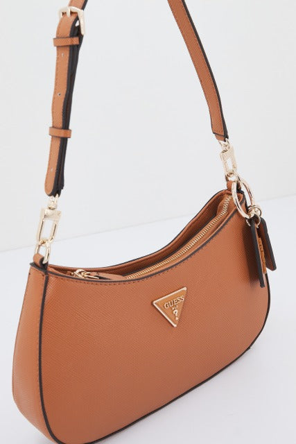 GUESS NOELLE TOP ZIP en color MARRON  (3)