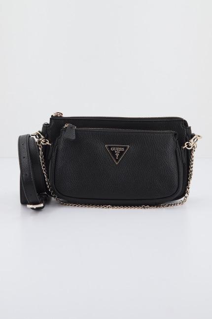 GUESS NOELLE DBL POUCH en color NEGRO (1)