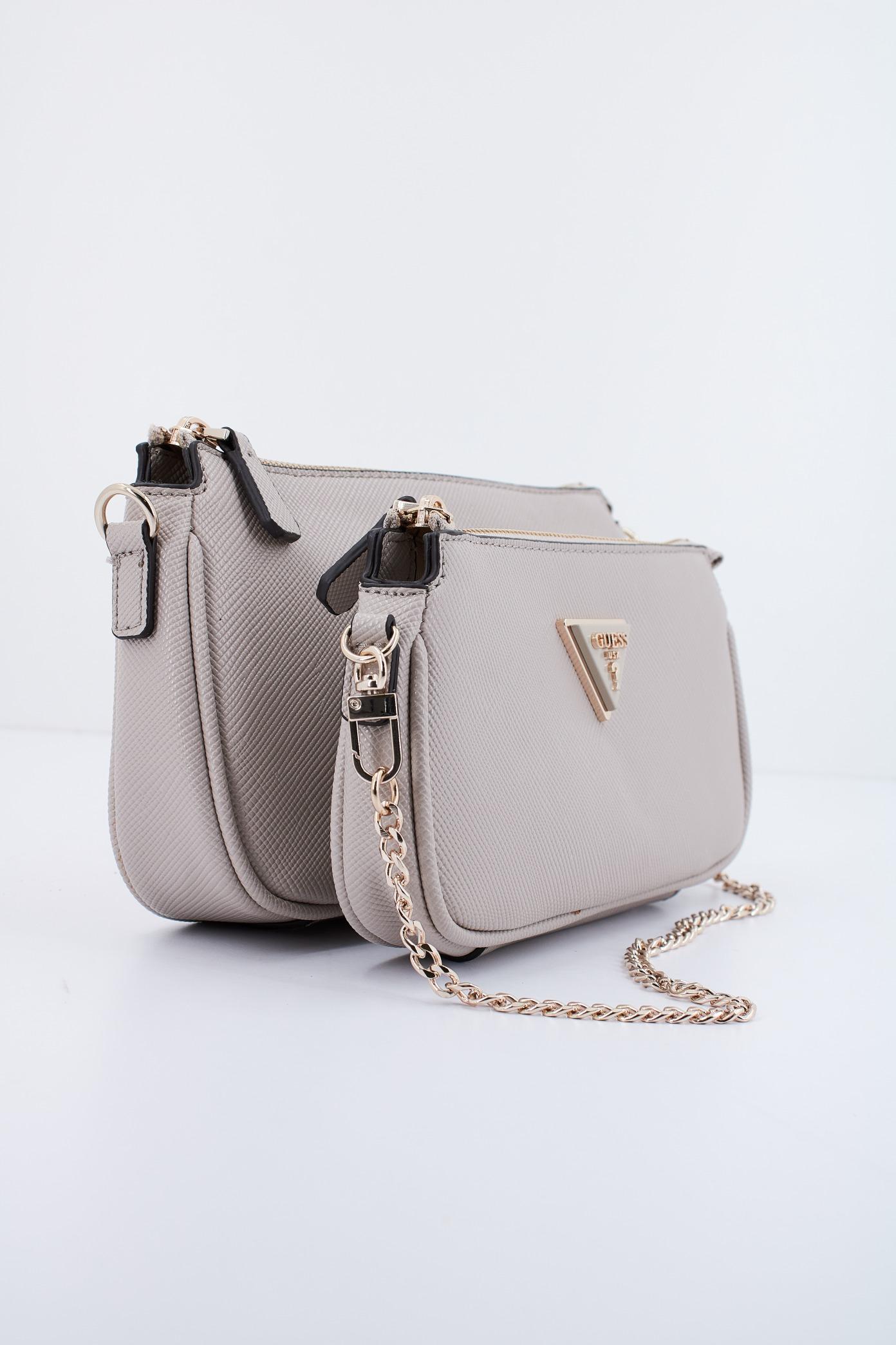 GUESS NOELLE DBL POUCH en color GRIS (3)