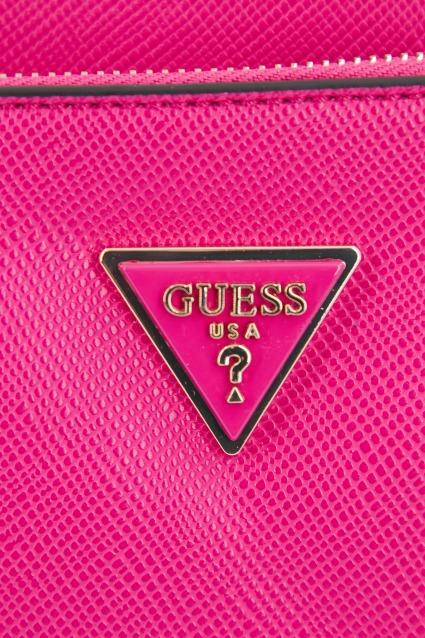 GUESS HWZG NOELLE DBL POUCH en color ROSA (4)