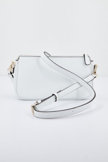 GUESS NOELLE DBL POUCH en color BLANCO (3)