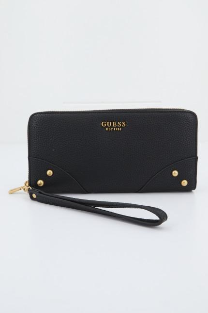 GUESS SWBA DIDI SLG LARGE ZIP en color NEGRO (1)