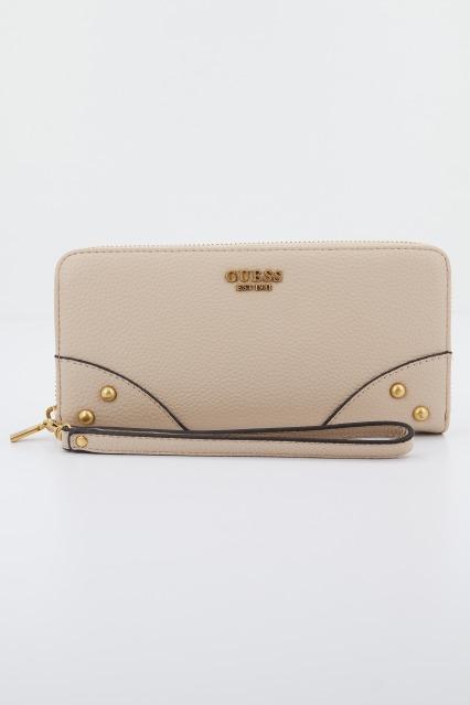 GUESS SWBA DIDI SLG LARGE ZIP en color BEIS (1)