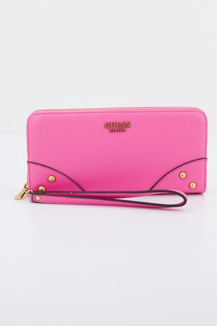 GUESS SWBA DIDI SLG LARGE ZIP en color ROSA (1)