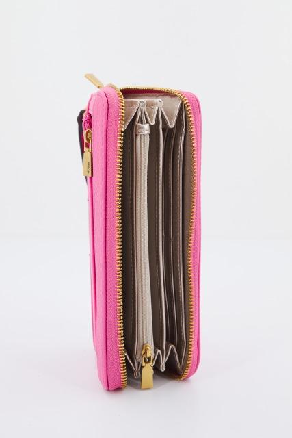 GUESS SWBA DIDI SLG LARGE ZIP en color ROSA (3)