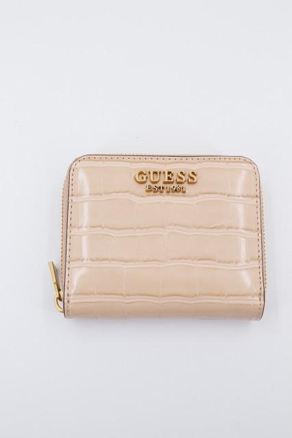 GUESS SWCX LAUREL SLG SMALL ZIP en color NUDE (1)