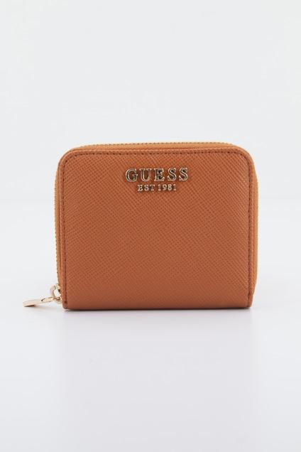 GUESS SWZG LAUREL SLG SMALL ZIP en color MARRON (1)