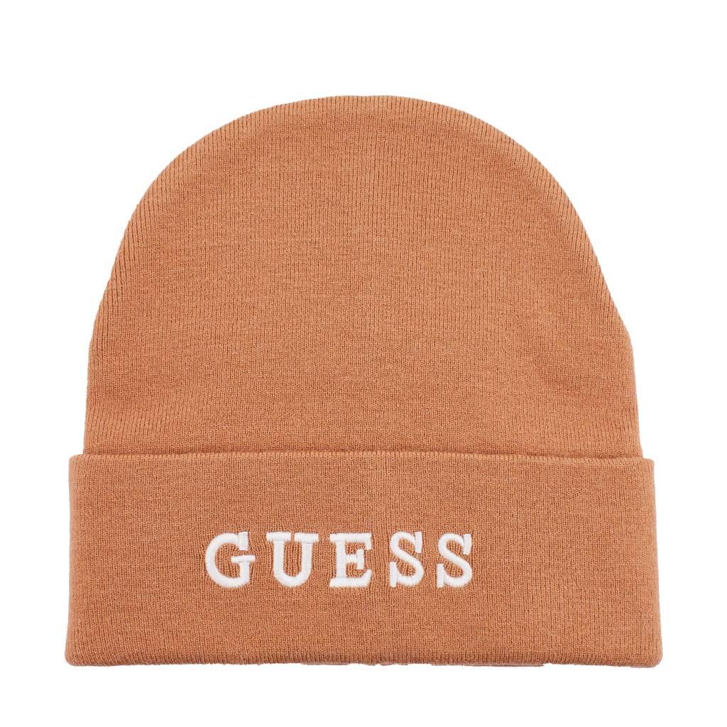 GUESS WOL HAT en color MARRON (4)