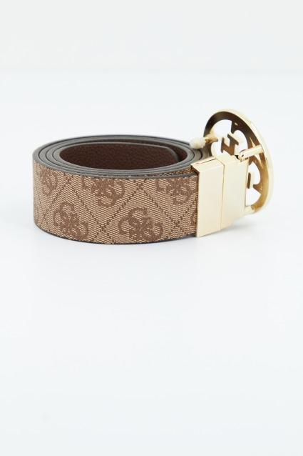 GUESS NOELLE REVERSIBLE BELT en color MARRON CLARO (2)