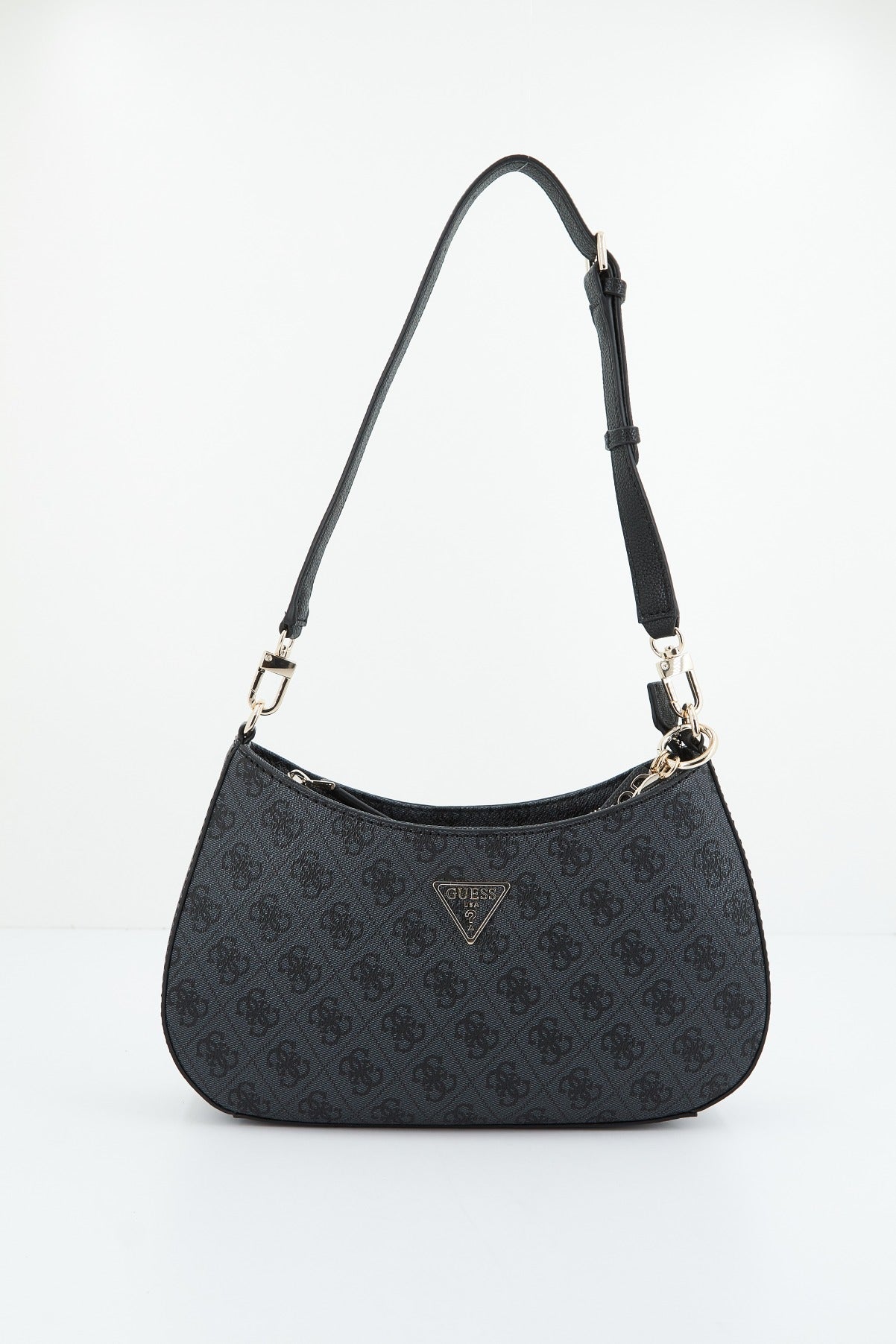GUESS NOELLE TOP ZIP BAG en color GRIS (2)