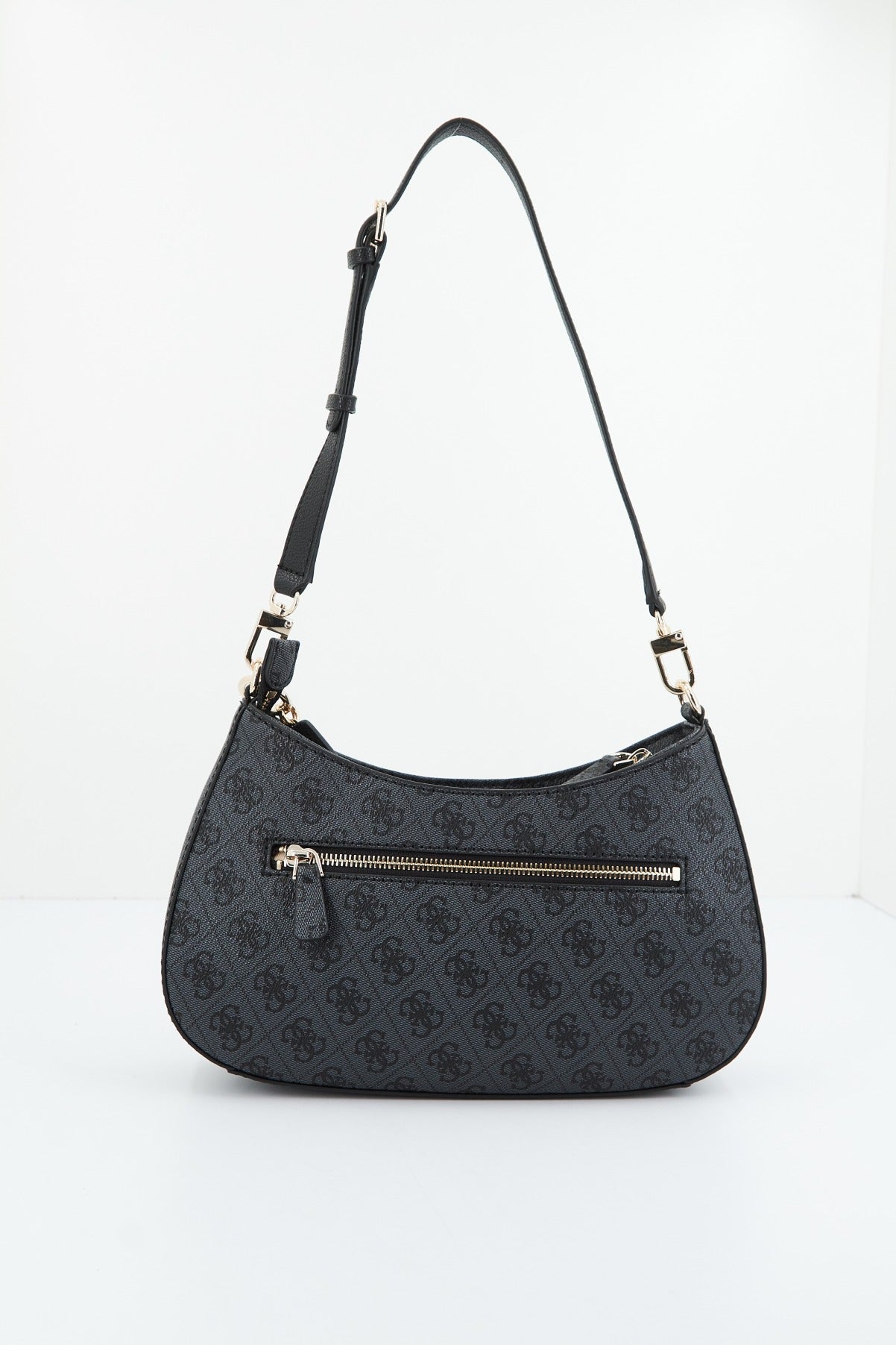 GUESS NOELLE TOP ZIP BAG en color GRIS (1)