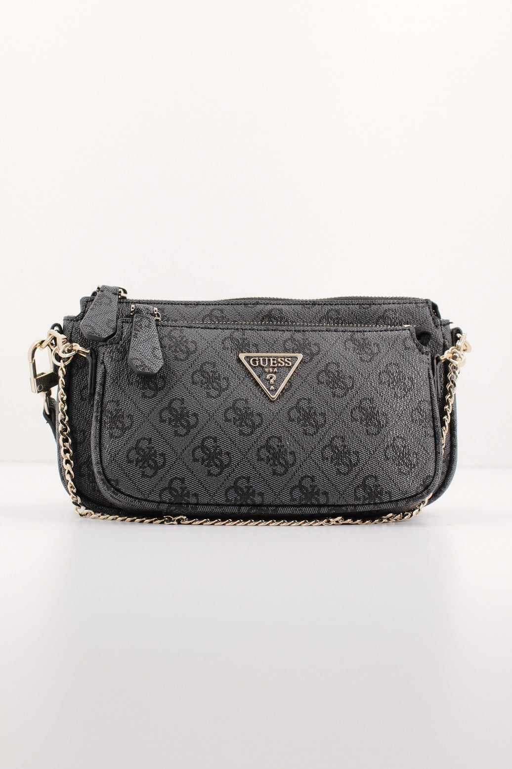 GUESS NOELLE DBL POUCH en color GRIS (2)