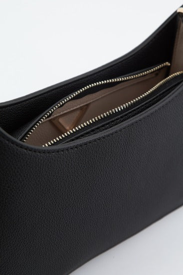 GUESS MERIDIAN MINI TP ZP en color NEGRO (4)