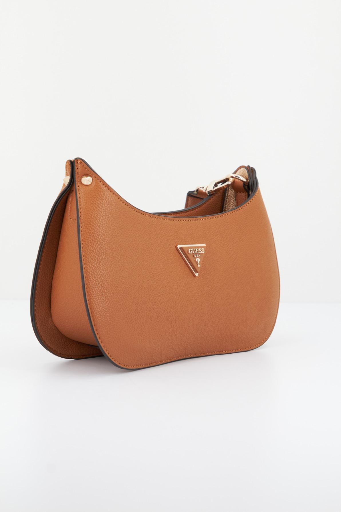 GUESS MERIDIAN MINI TP ZP en color MARRON (2)