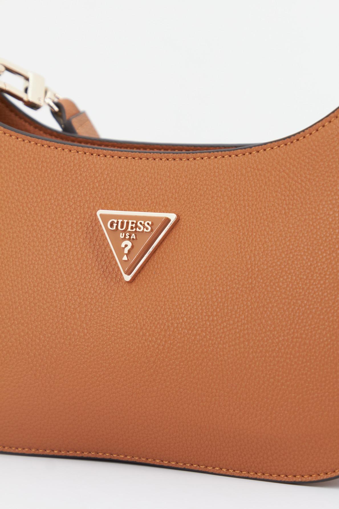 GUESS MERIDIAN MINI TP ZP en color MARRON (4)