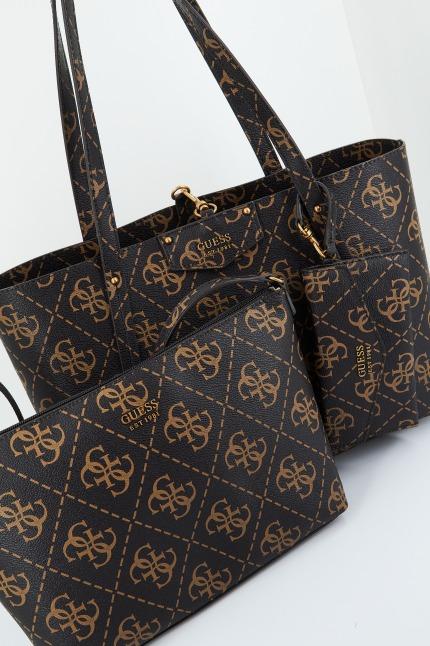 GUESS ECO BRENTON BUCKET en color MARRON (3)