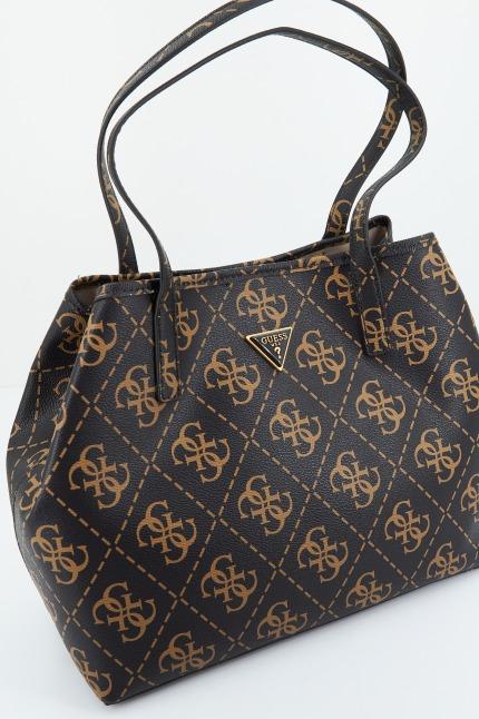 GUESS VIKKY TOTE en color MARRON (3)