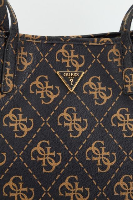 GUESS VIKKY TOTE en color MARRON (4)