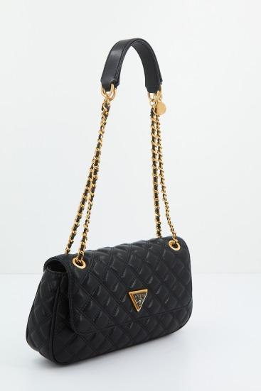 GUESS GIULLY CONVERT FLAP en color NEGRO (2)