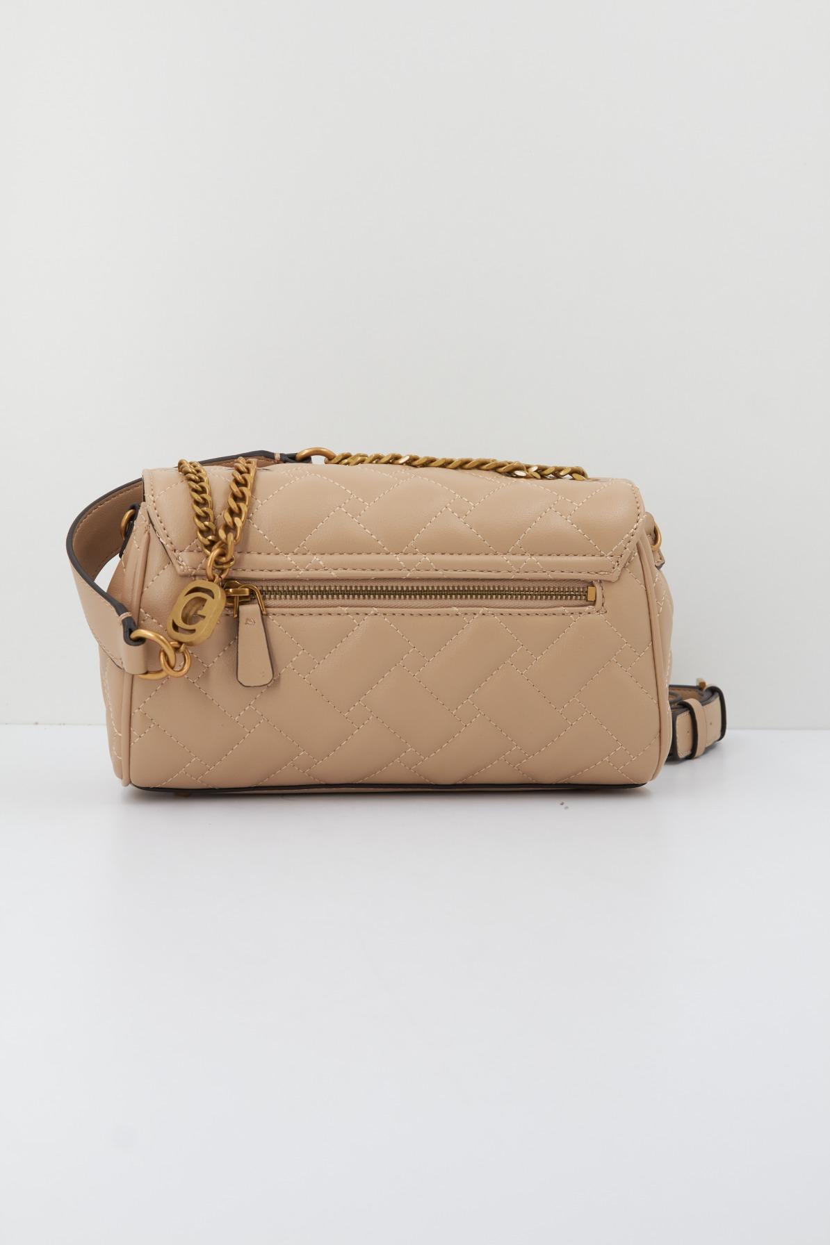 GUESS GRACELYNN FLAP CROSSBO en color BEIS (3)