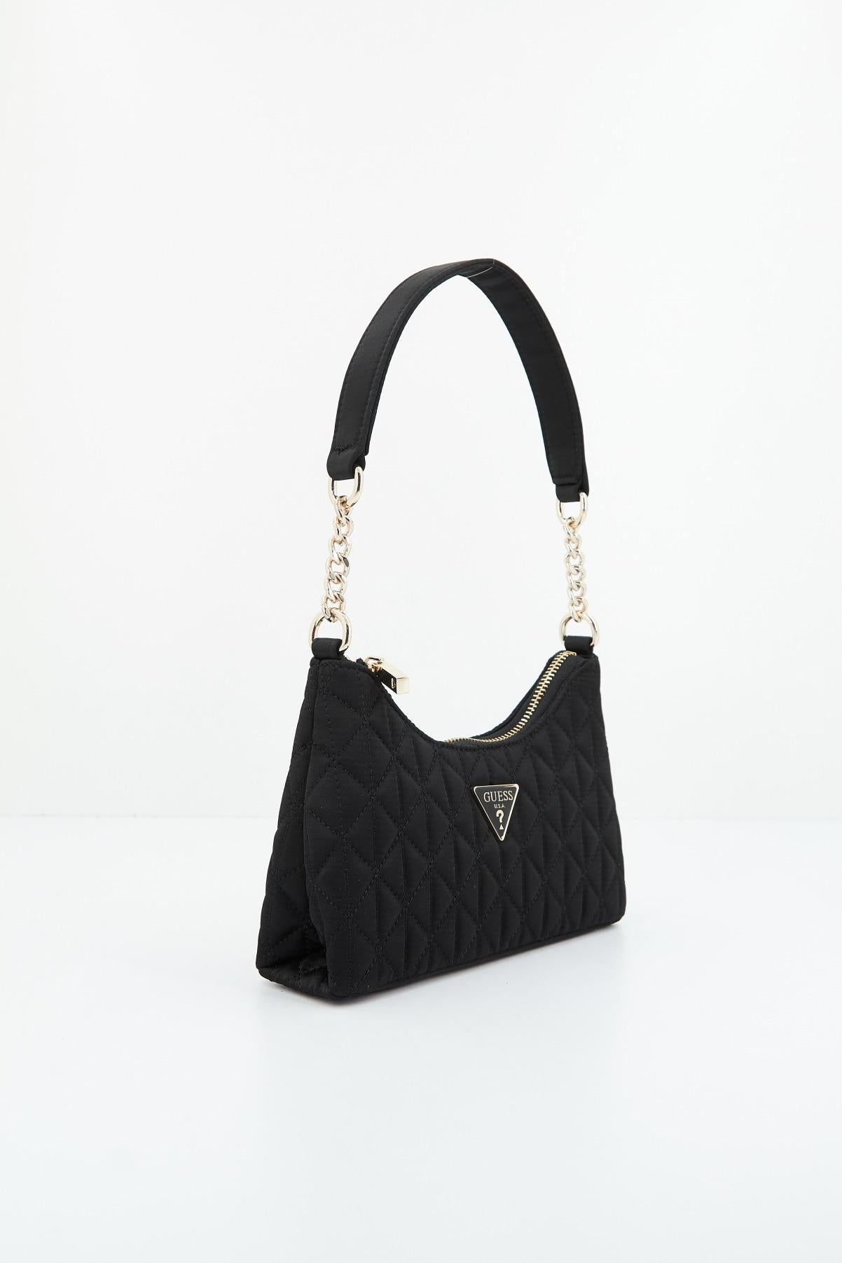 GUESS VELINA MINI TOP ZIP en color NEGRO (3)