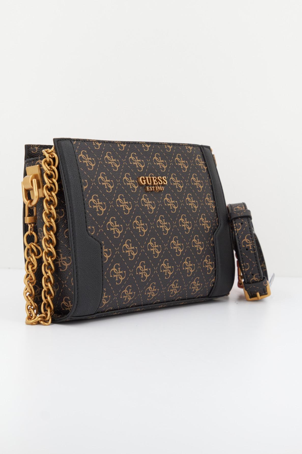 GUESS AJIONA TRPL COMPART en color NEGRO (2)