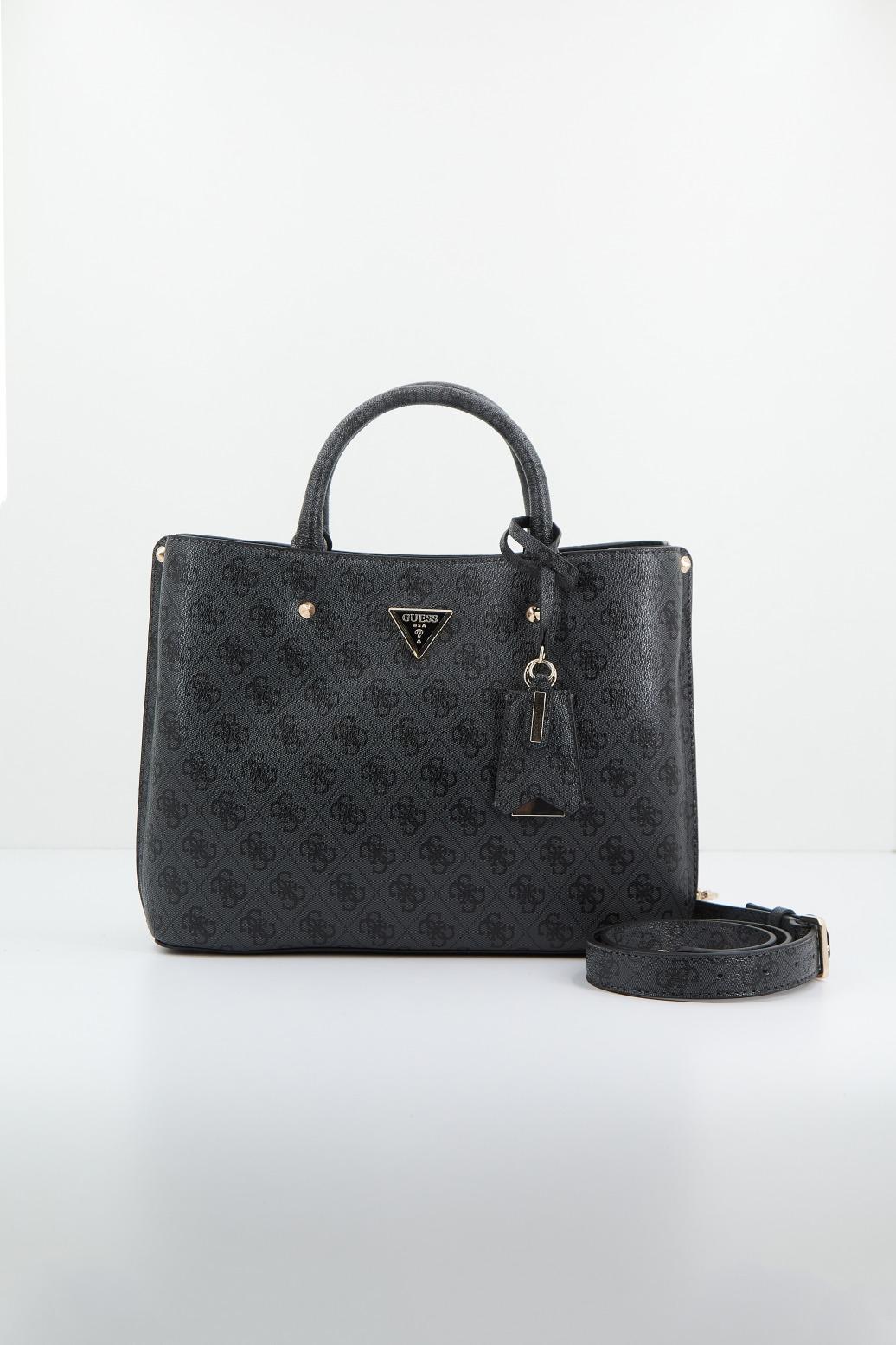 GUESS DIDI SOCIETY SATCHEL en color NEGRO (1)