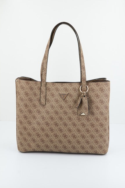 GUESS DIDI SOCIETY SATCHEL en color MARRON CLARO (2)