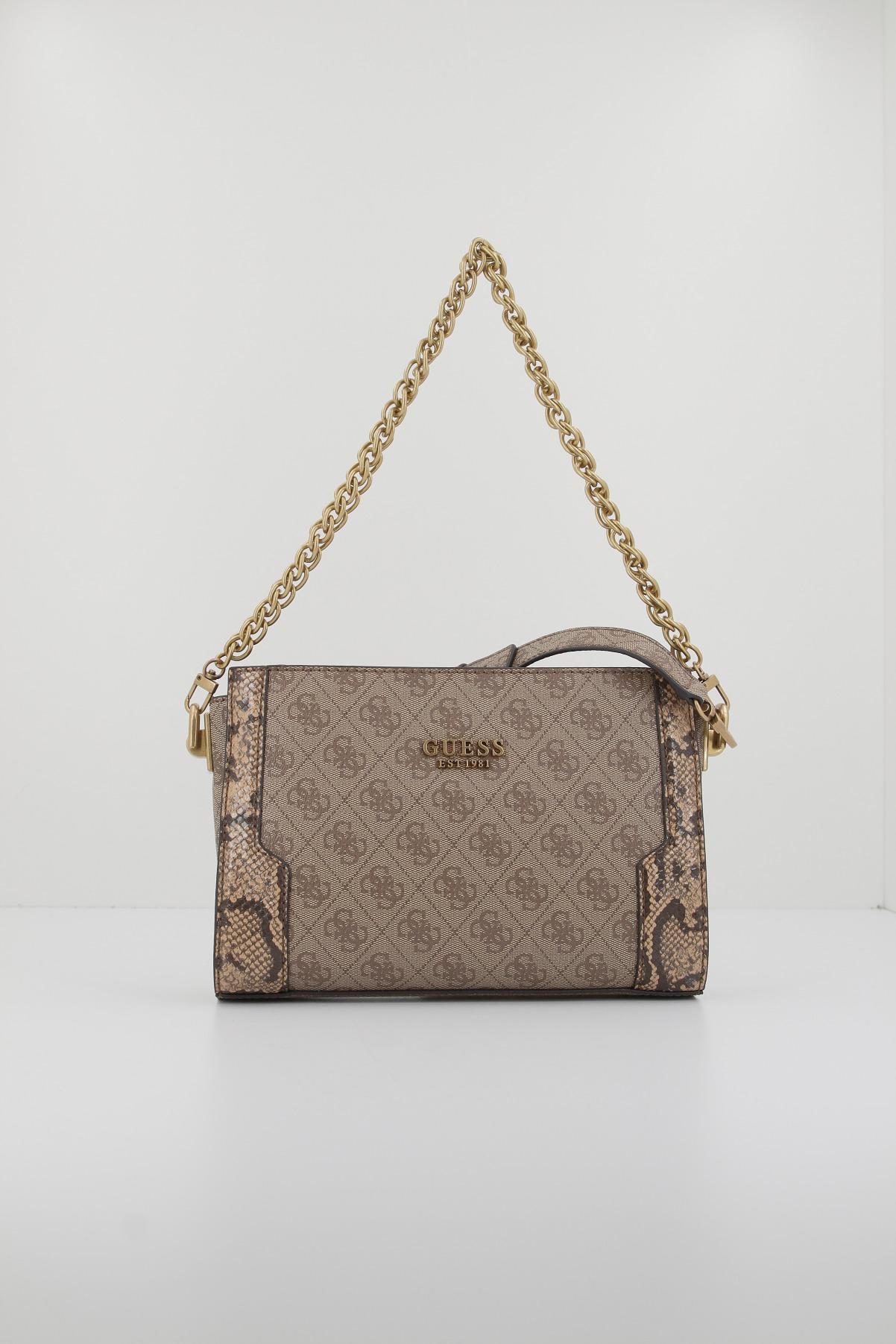 GUESS AJIONA TRPL COMPART en color MARRON (1)