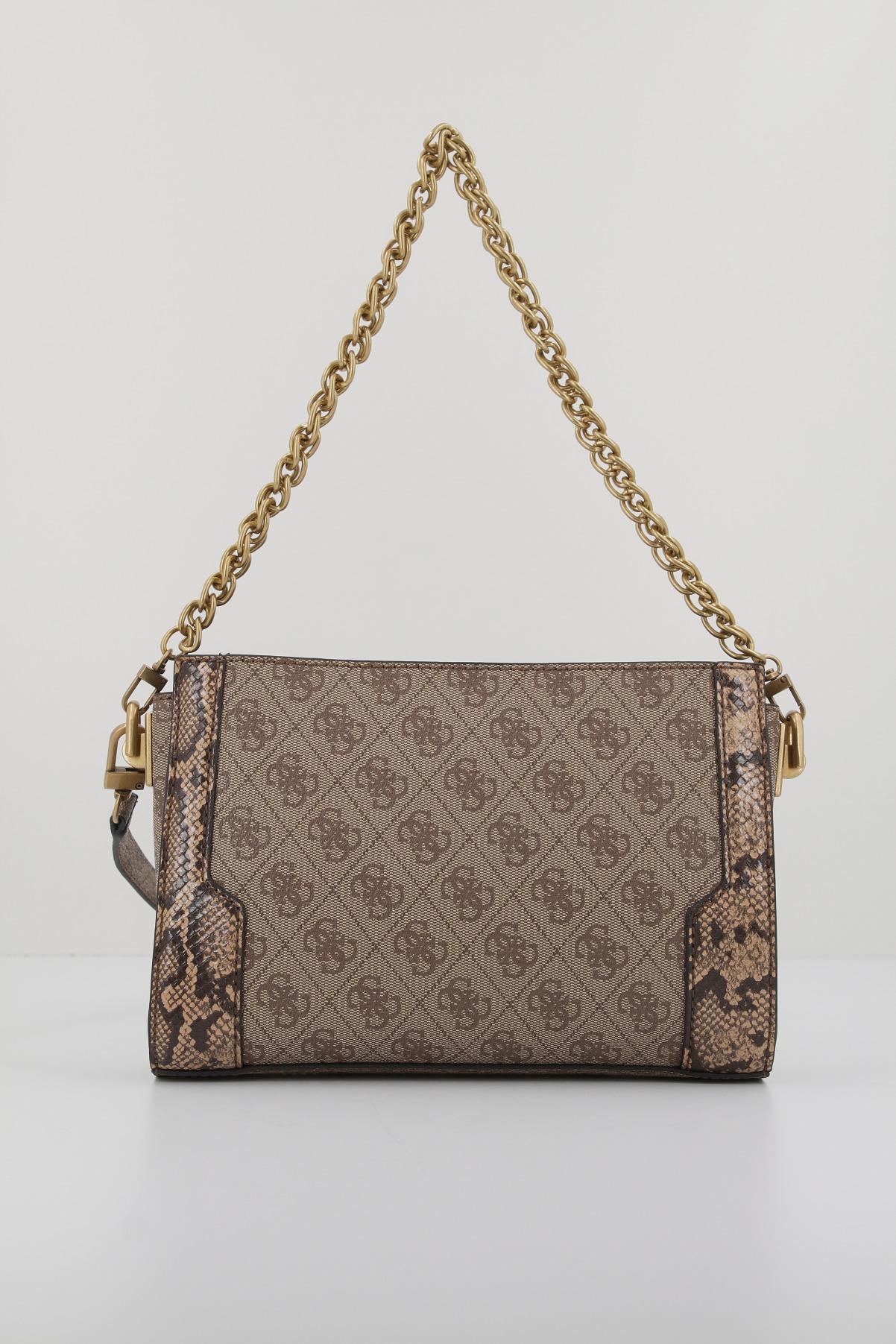 GUESS AJIONA TRPL COMPART en color MARRON (2)