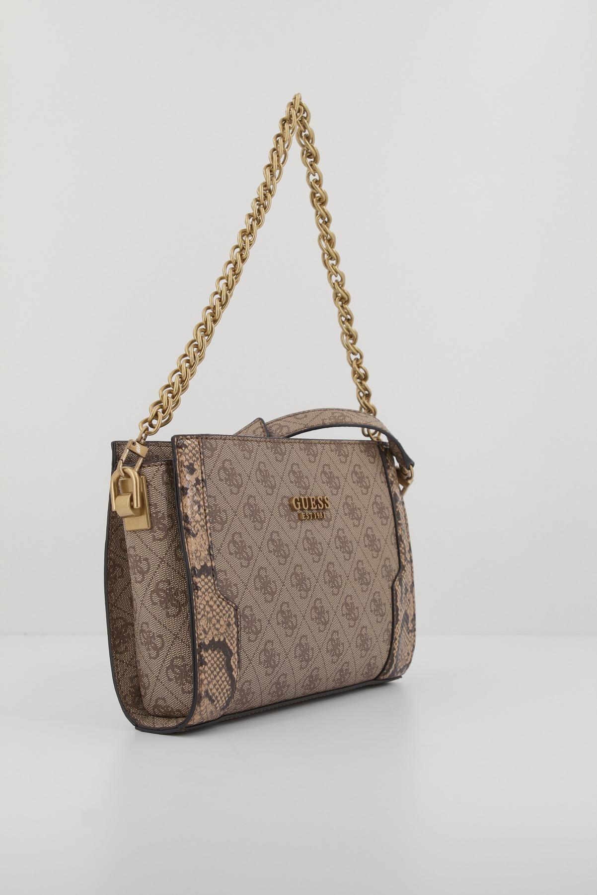 GUESS AJIONA TRPL COMPART en color MARRON (3)