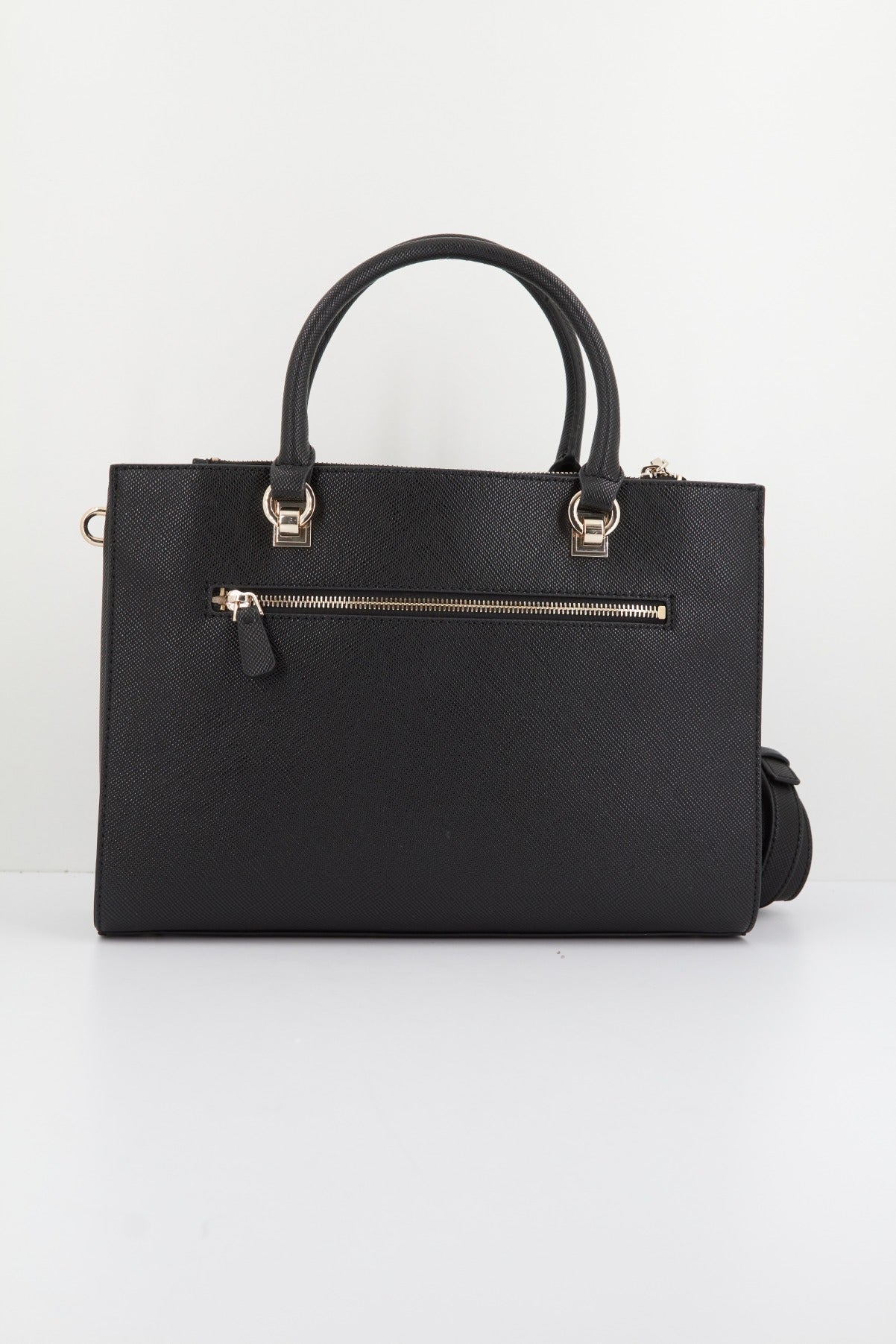 GUESS BRYNLEE HIGH CARRYALL en color NEGRO (3)