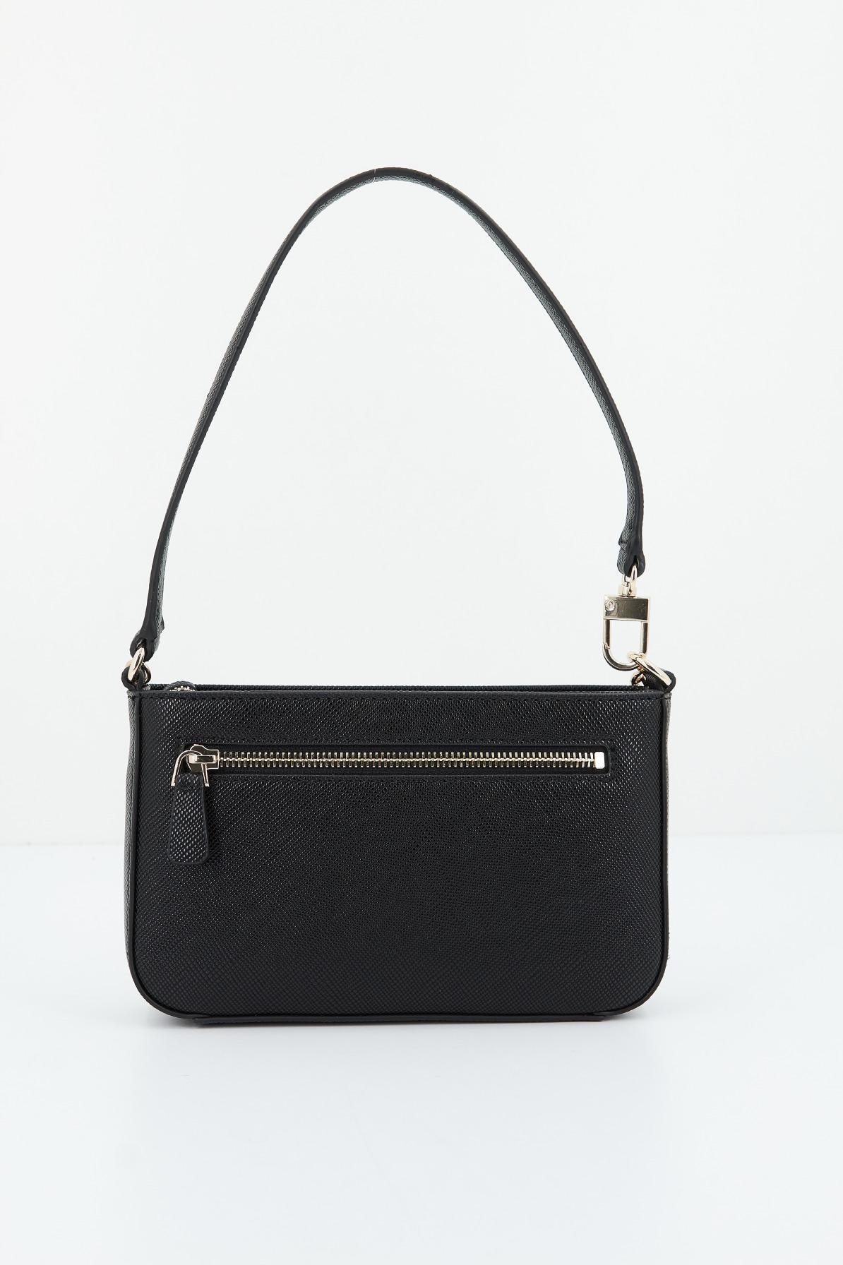 GUESS BRYNLEE MINI ZIP en color NEGRO (2)