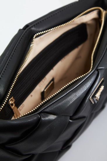 GUESS ZAINA CROSSBODY ZIP en color NEGRO (4)
