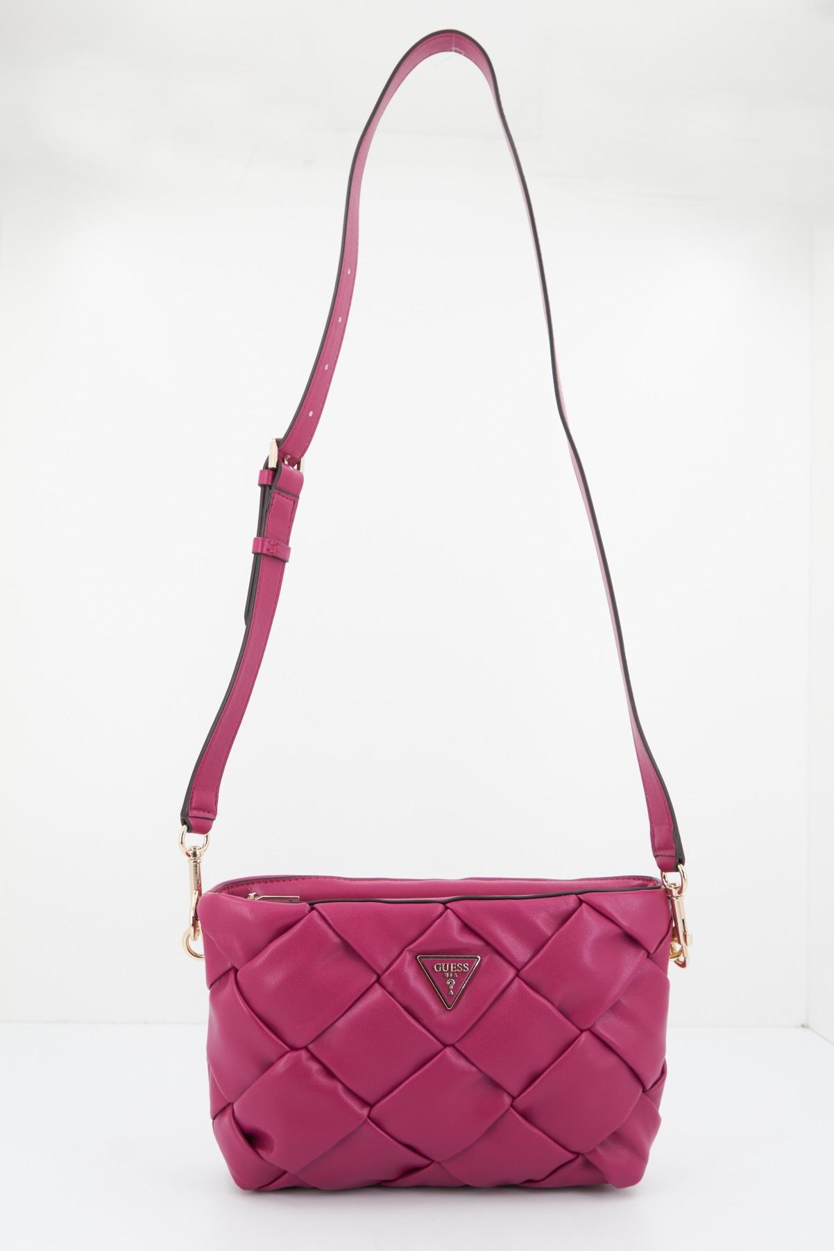 GUESS ZAINA CROSSBODY ZIP en color VIOLETA (1)