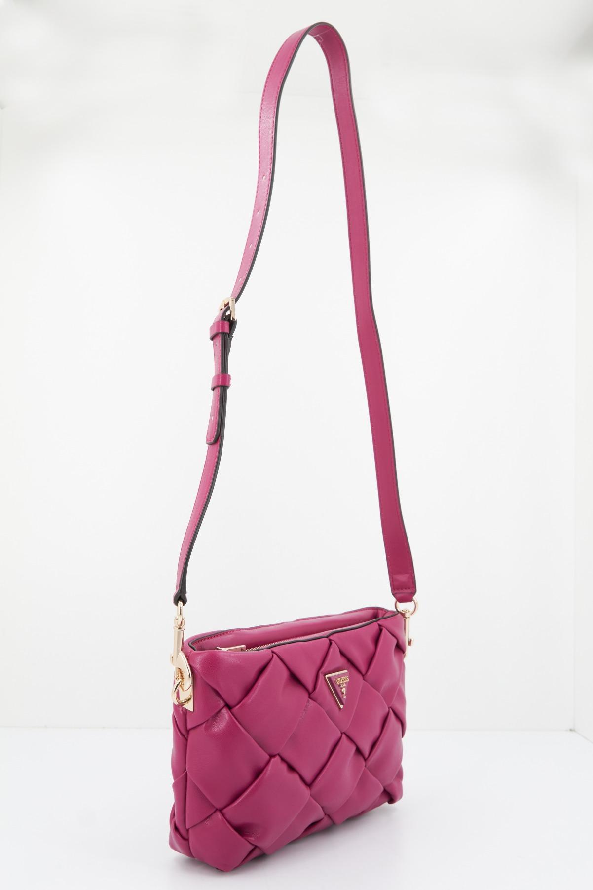 GUESS ZAINA CROSSBODY ZIP en color VIOLETA (3)