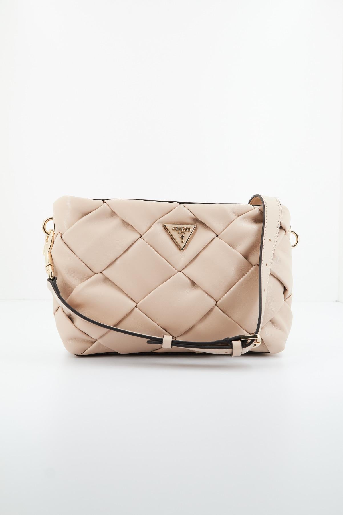 GUESS ZAINA CROSSBODY ZIP en color NUDE (1)