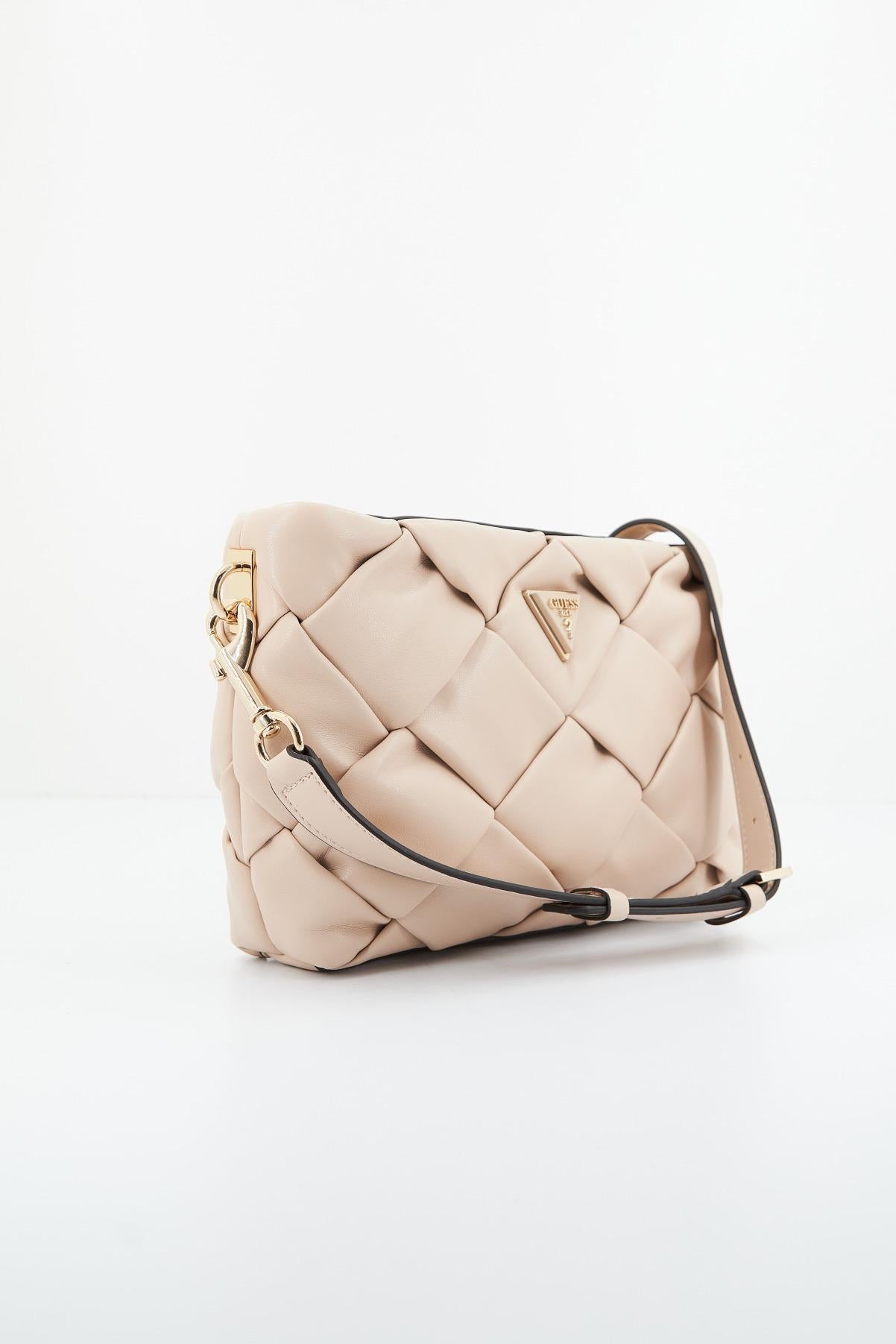 GUESS ZAINA CROSSBODY ZIP en color NUDE (3)