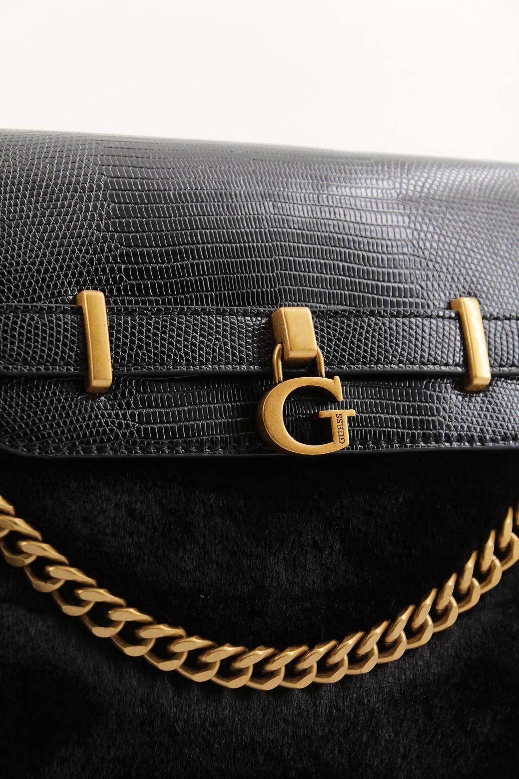 GUESS BERGEN CROSSBODY en color NEGRO (4)