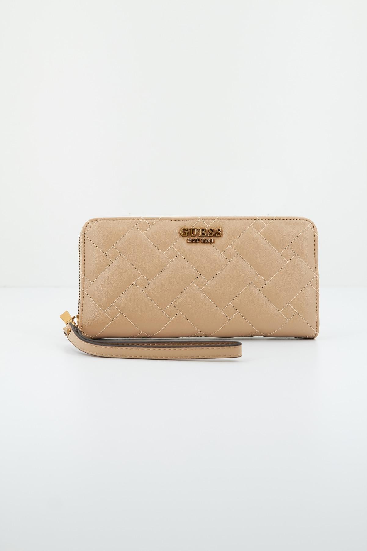GUESS GRACELYNN SLG L ZIP en color BEIS (1)