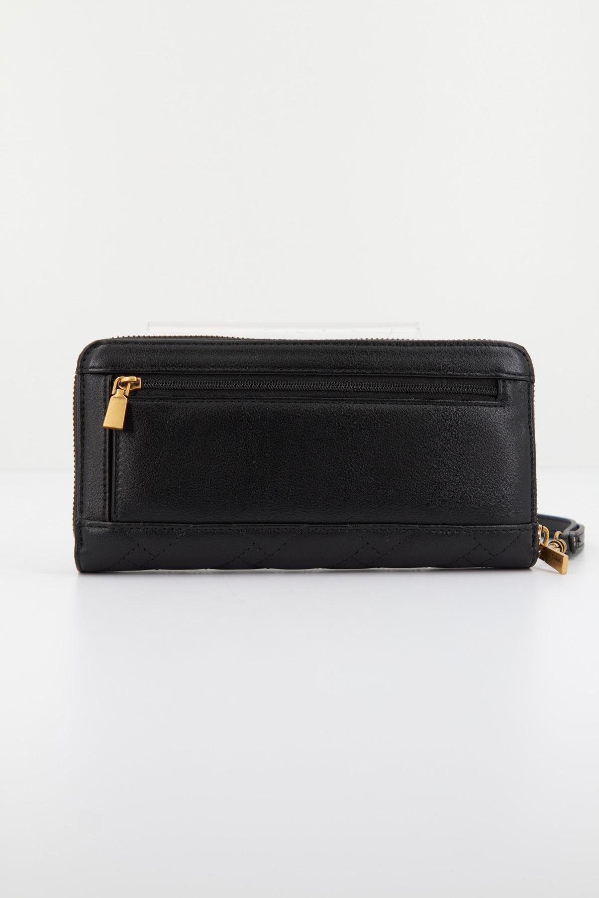 GUESS GRACELYNN SLG L ZIP en color NEGRO (2)