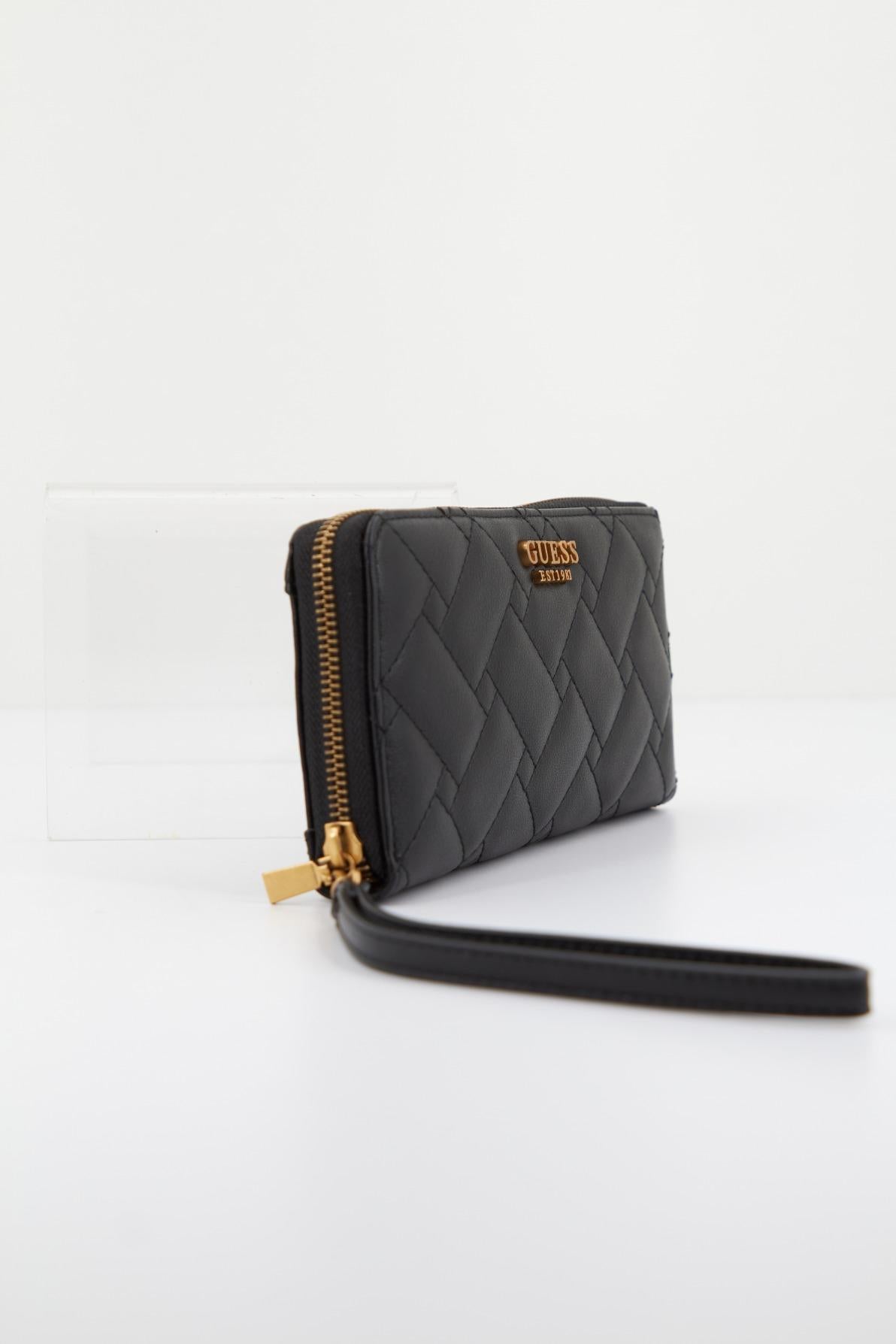 GUESS GRACELYNN SLG L ZIP en color NEGRO (3)