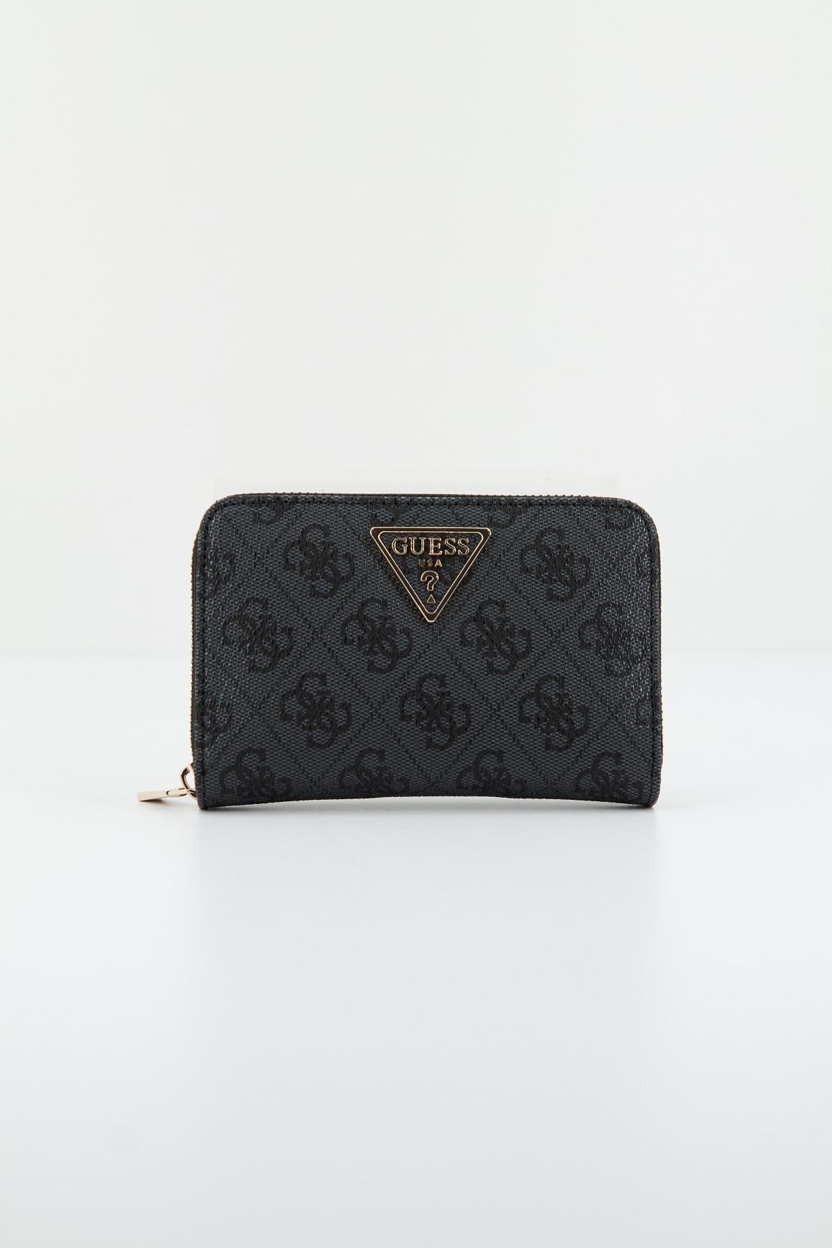 GUESS LAUREL SLG M ZIP en color GRIS (1)